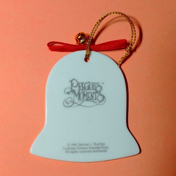 Vintage Precious Moments The Wonder of Christmas Ornament - Picture 2 of 2